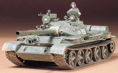 Модель танка Т-62 Tamiya 1/35