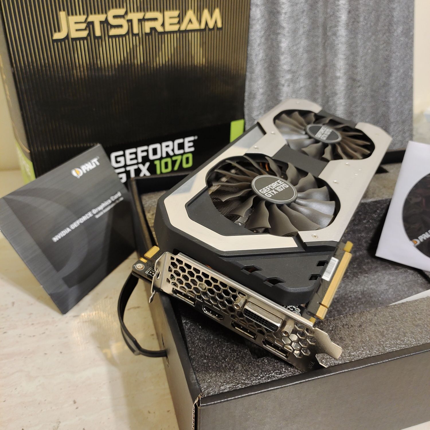 Palit JetStream PCI-Ex GeForce GTX 1070 8GB GDDR5