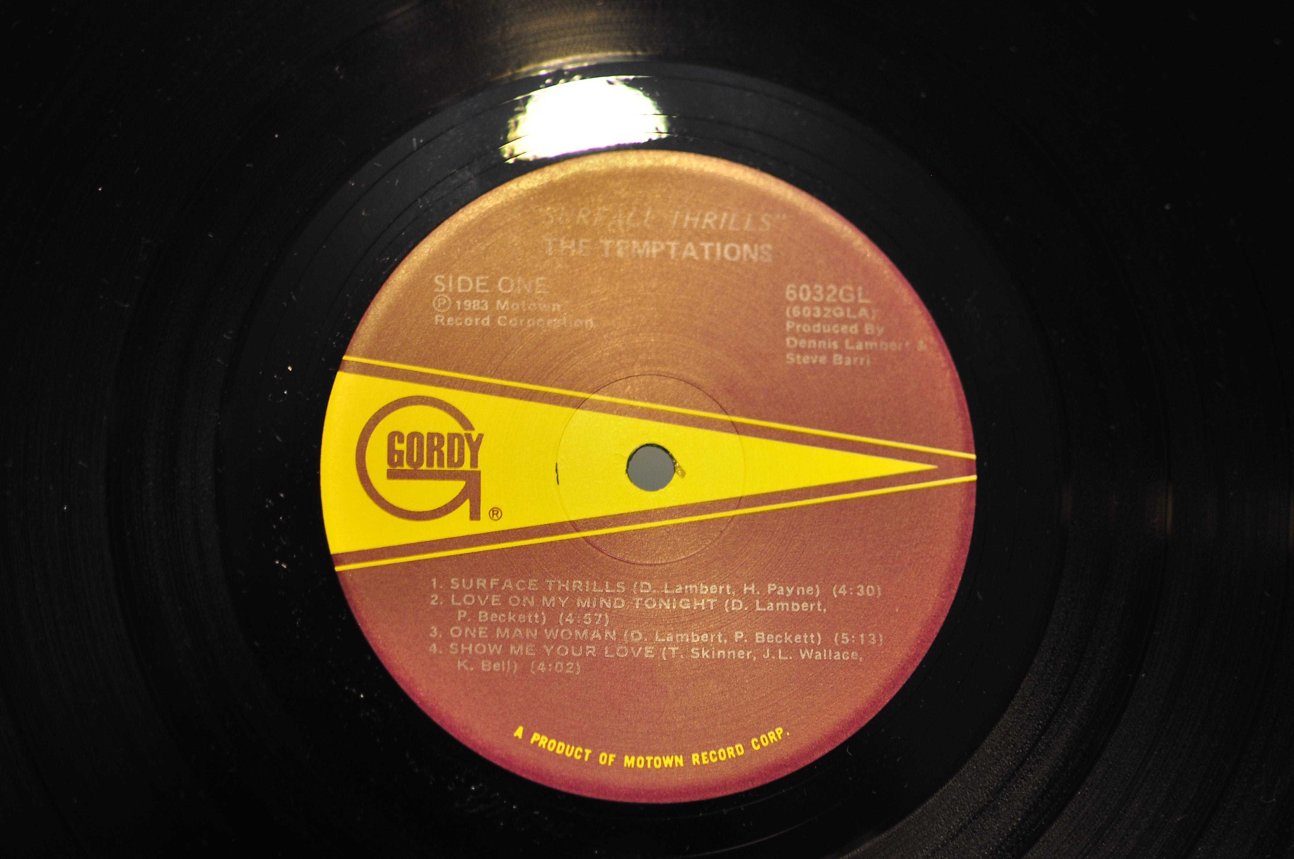 The Temptations – Surface Thrills  LP Winyl Funk/Soul Disco