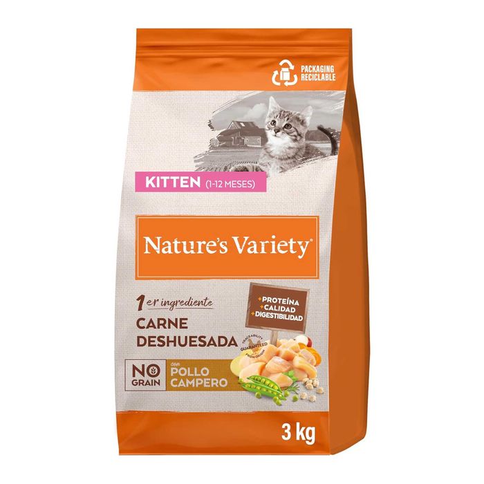 NOVO - Nature's Variety No Grain KITTEN - Alimentação para gatinhos