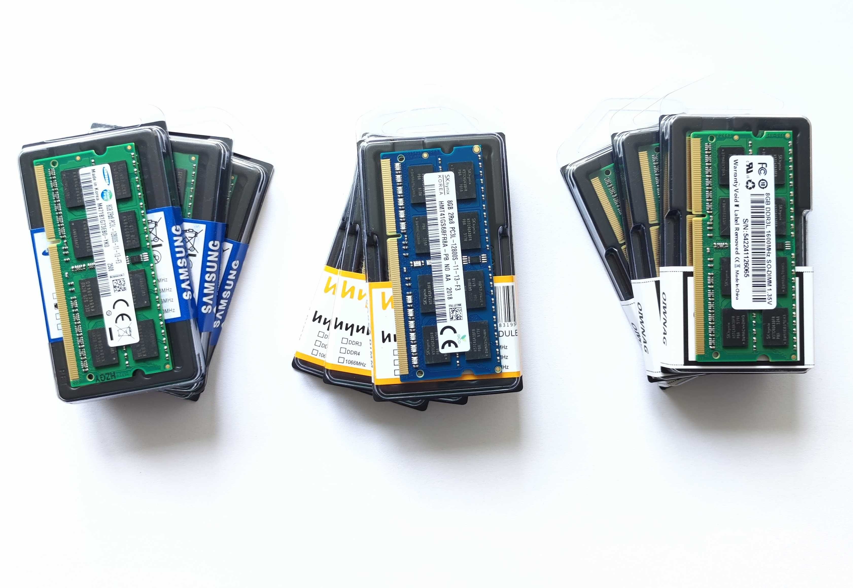 DDR3L 8Gb Оперативная память для ноутбука ddr3 sodimm SK Hynix Samsung