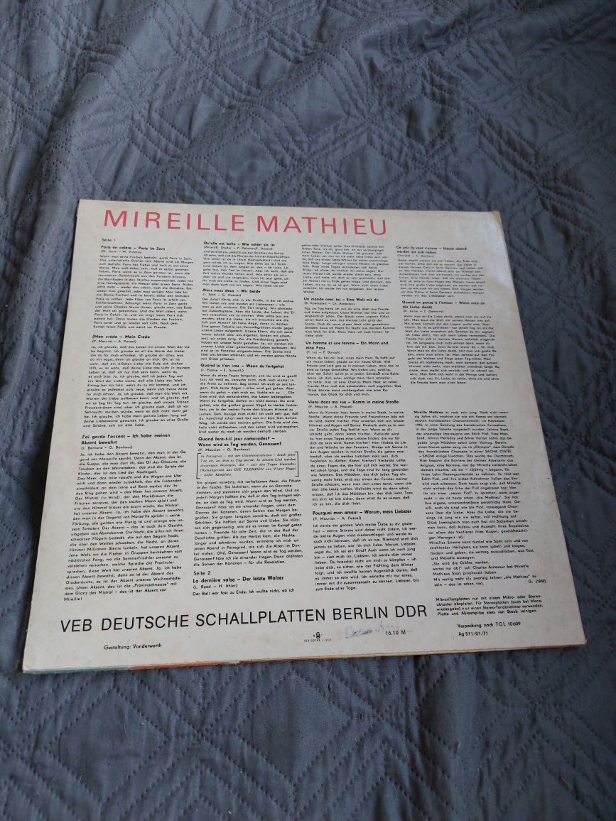 Mireille Mathieu winyl