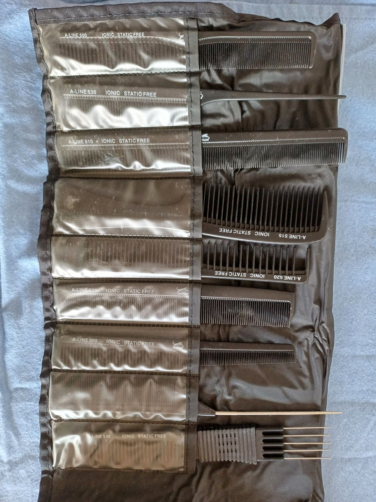 Conjunto de pentes de cabeleireiro
