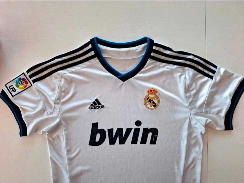 Koszulka klubowa sportowa Adidas bwin LFP Real Madryt Madrid rozm. M