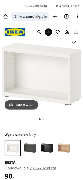 Szafka besta hanvinken Ikea