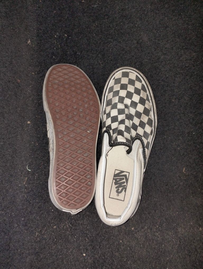 Vans quadriculado