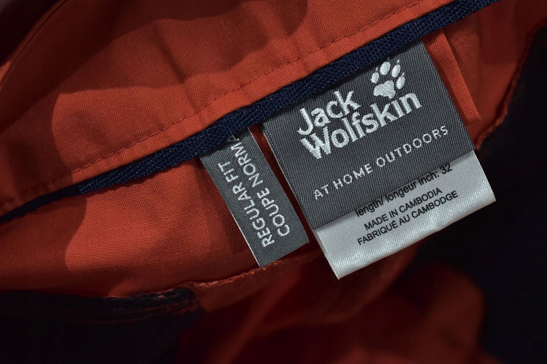 JACK WOLFSKIN Function 65 Organic Męskie Spodnie Trekkingowe 50