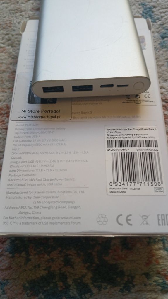 Powerbank mi 10000mah