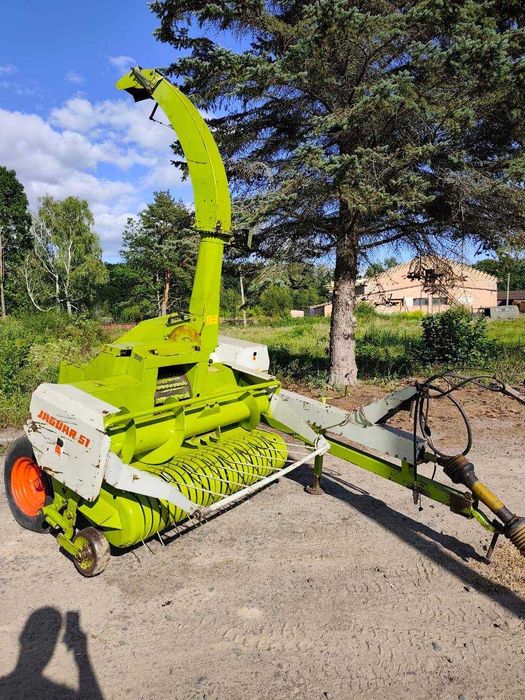 Причіпна січкарня подрібнювач трави, сінажа Claas jaguar 51 силос