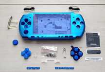 Nowa niebieska obudowa konsoli Sony PSP 3000 PlayStation Portable