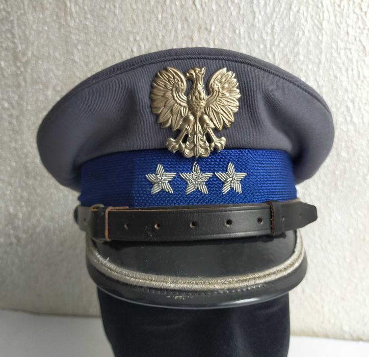 Czapka MO Milicja ORMO Policja Porucznik  1966 rok