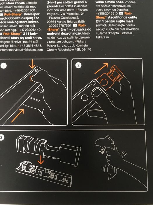 Fiskars profesionalne ostrzałki