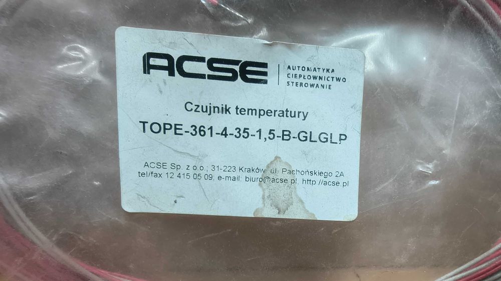Czujnik temperatury ACSE tope 361     rozmiar 4-35-1.5 cena za 2 szt