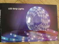 Taśma LED RGB, 5 m, zmiana koloru, z pilotem zdalnego sterowania