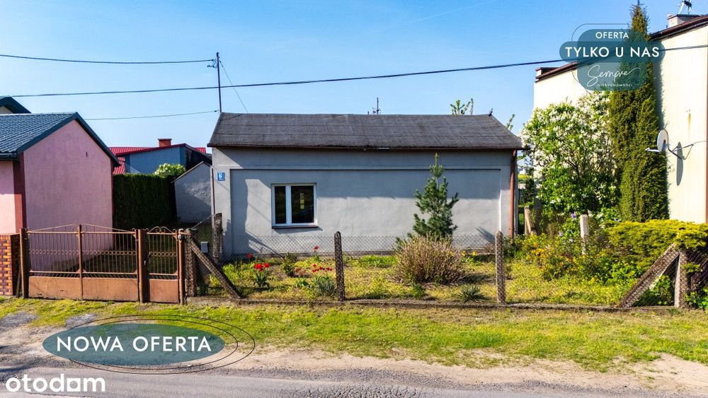 dom wolnostojący z ziemią rolną