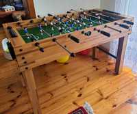 PIŁKARZYKI DREWNIANE duży stół do gry w piłkarzyki