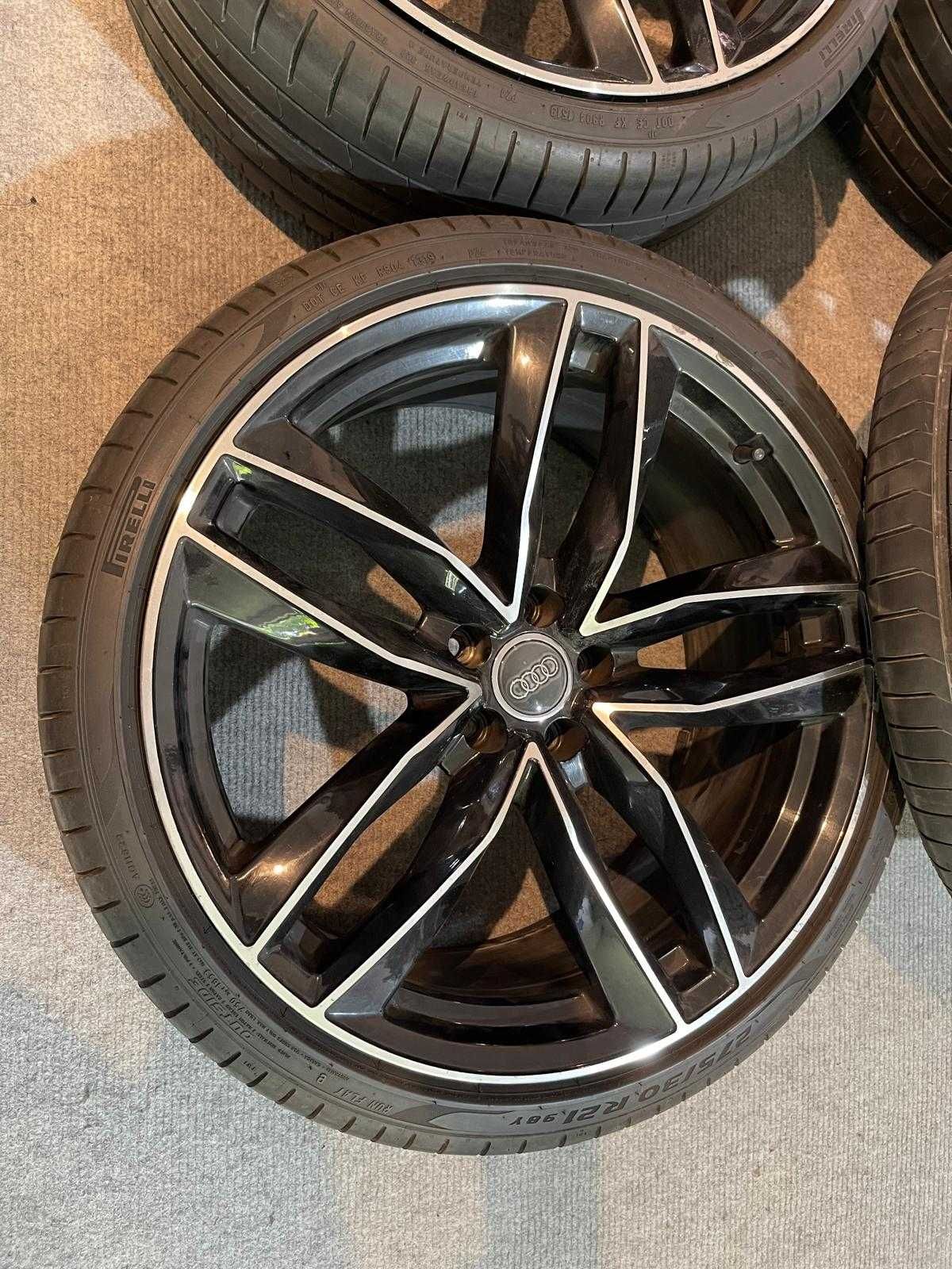 Felgi używane Audi S7 21" z oponami Pirelli P.Zero Run Flat 275/30R21