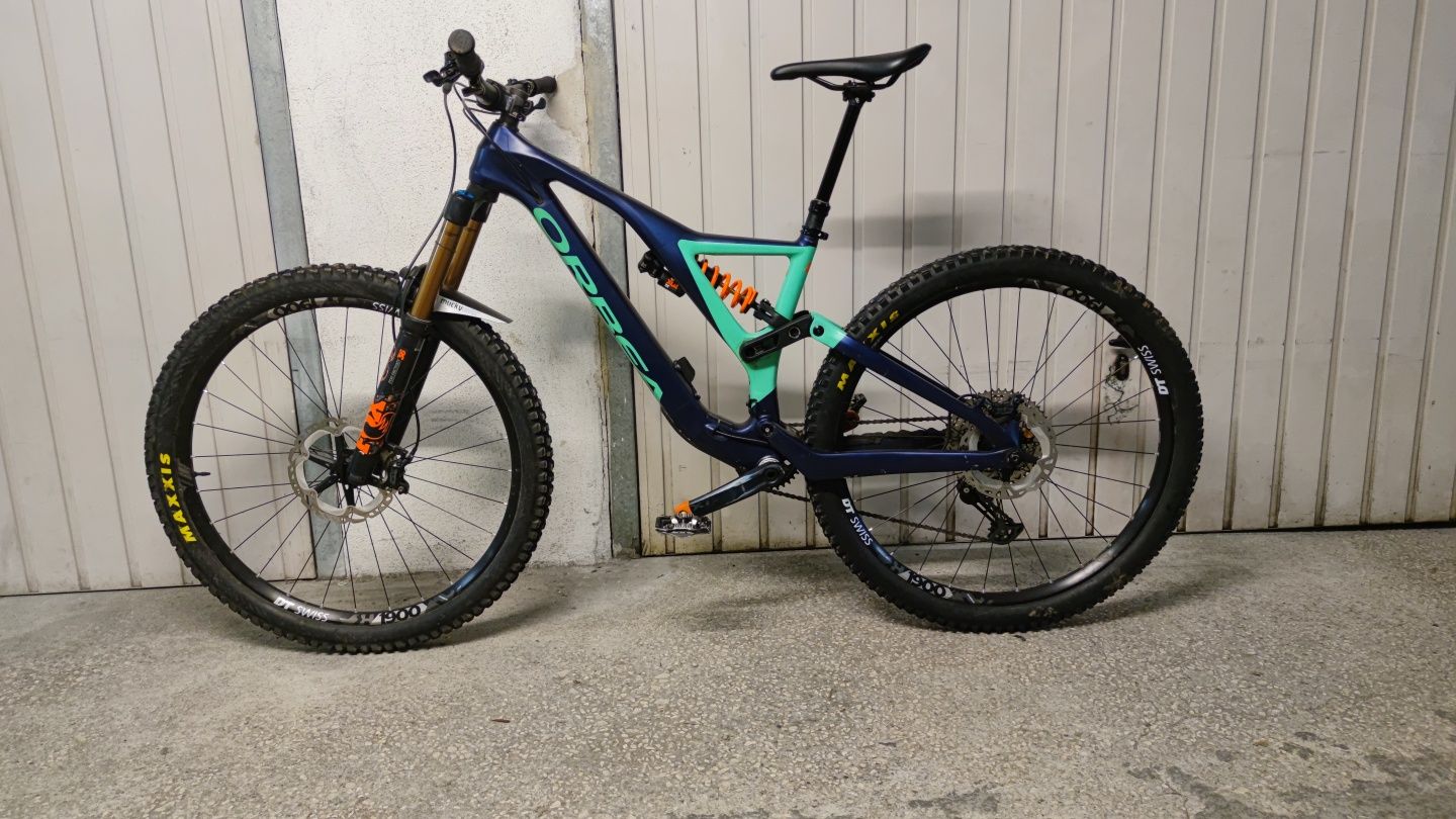 Bicicleta enduro Orbea rallon os peneus ainda sao de origem