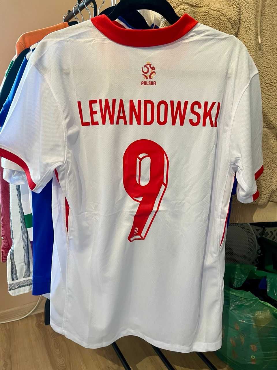 Koszulka reprezentacji Polski Lewandowski euro 2024 S,L