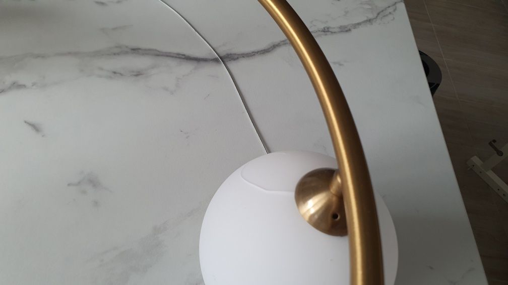 Lampa wisząca złota