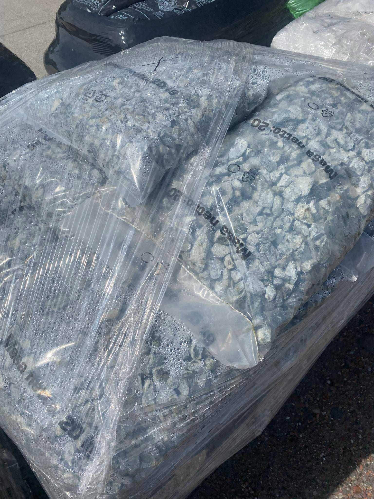Grys Serpentynit GREEN kamień ozdobny dekoracyjny zielony dróżka ogród