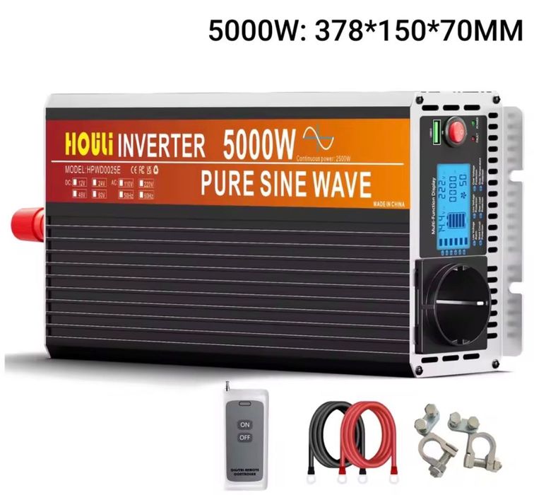 Інвертор Houli 3000w/ 5000w / 12v