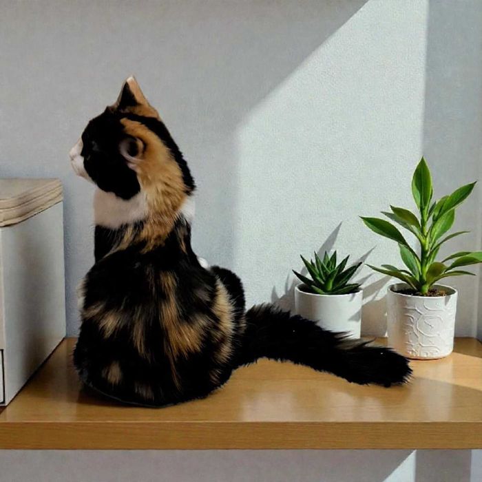 Шукає дім трьохмасна киця