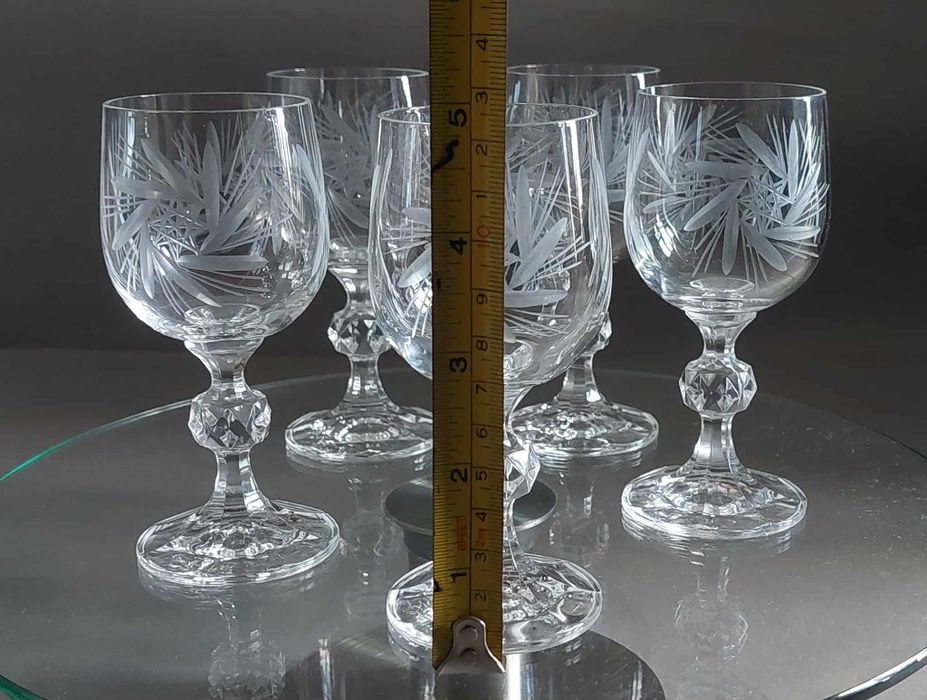 Bohemia Kryształ zestaw 5 kieliszków