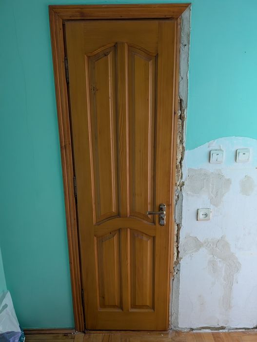 Двері дерев'яні бу