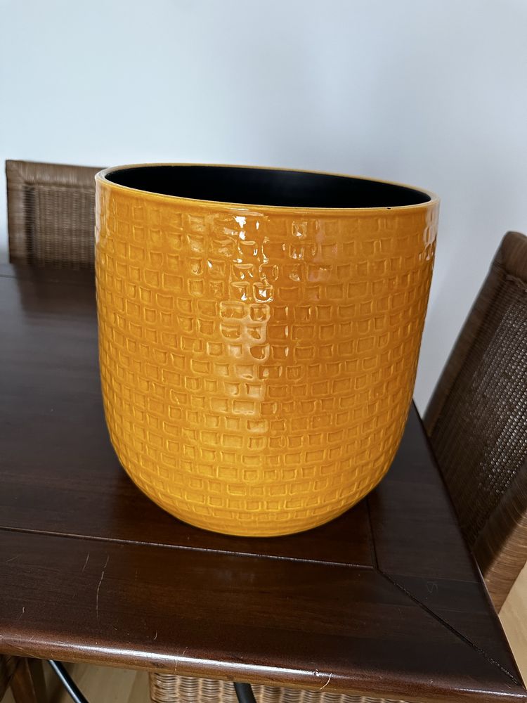 Vaso de plantas de cerâmica