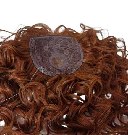 Topper falowany bez grzywki Midella w kolorze orange -Salon z perukami