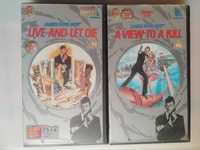 2 Cassetes VHS James Bond