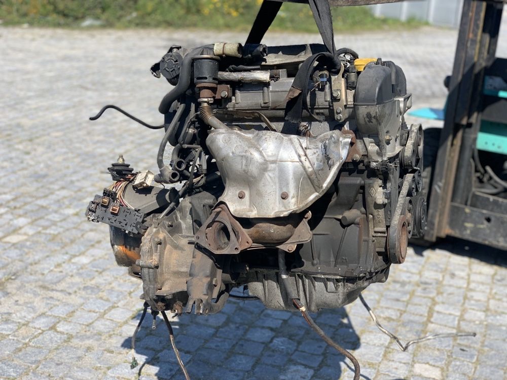 Motor RENAULT 2.0 16v F5R740 140cv completo com instalação centralina