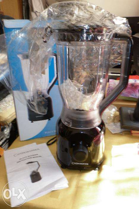 Elektryczny Blender 1.5L CookWorks, Czarny Plastik