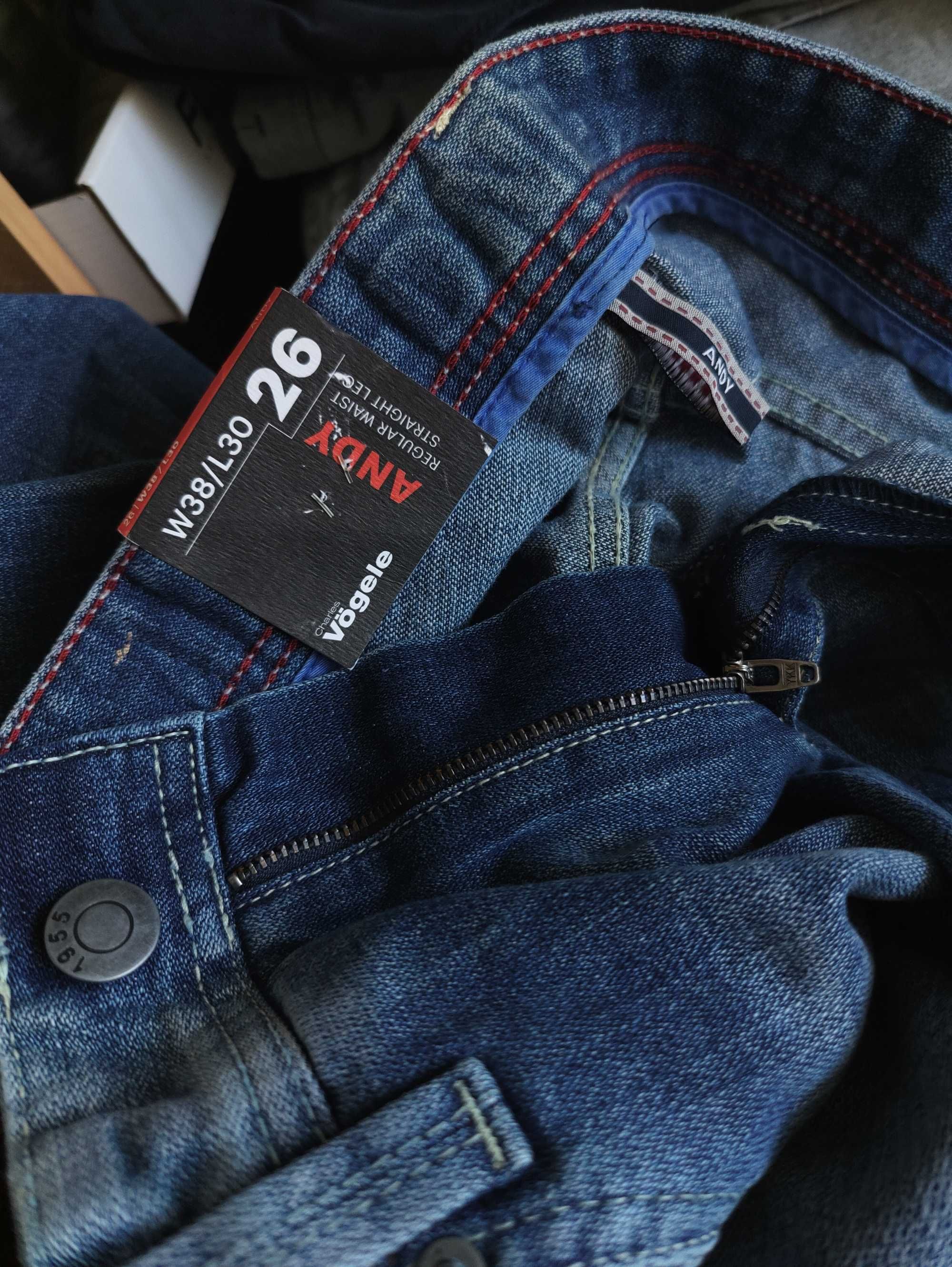 Джинсы Charles Vögele jeans Швейцария w38 navy.