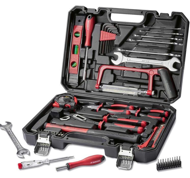 Zestaw Narzędzi Parkside - 64 el.