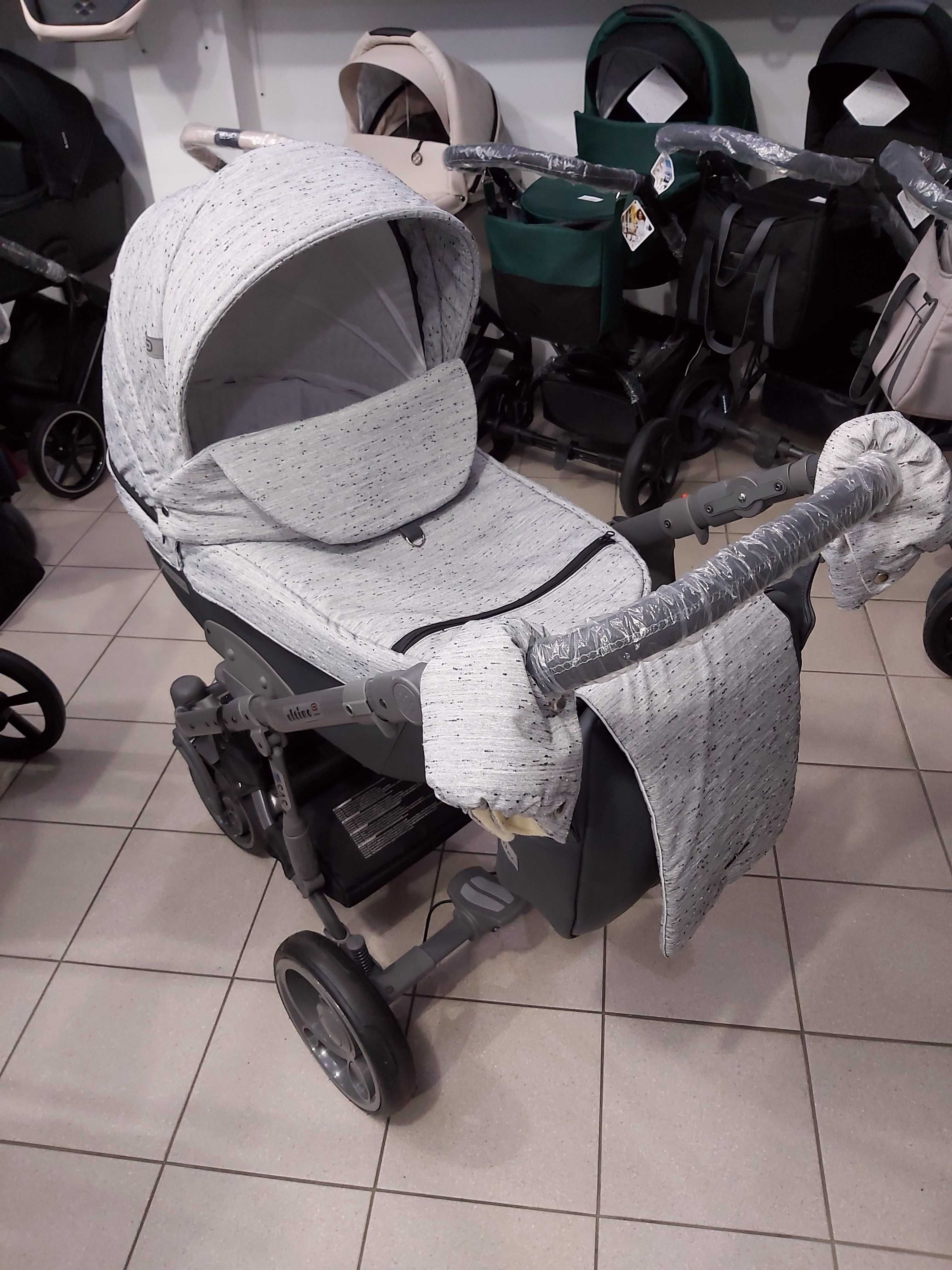 NOWY WÓZEK ULTIMO ADBOR 2W1 gondola+spacerówka