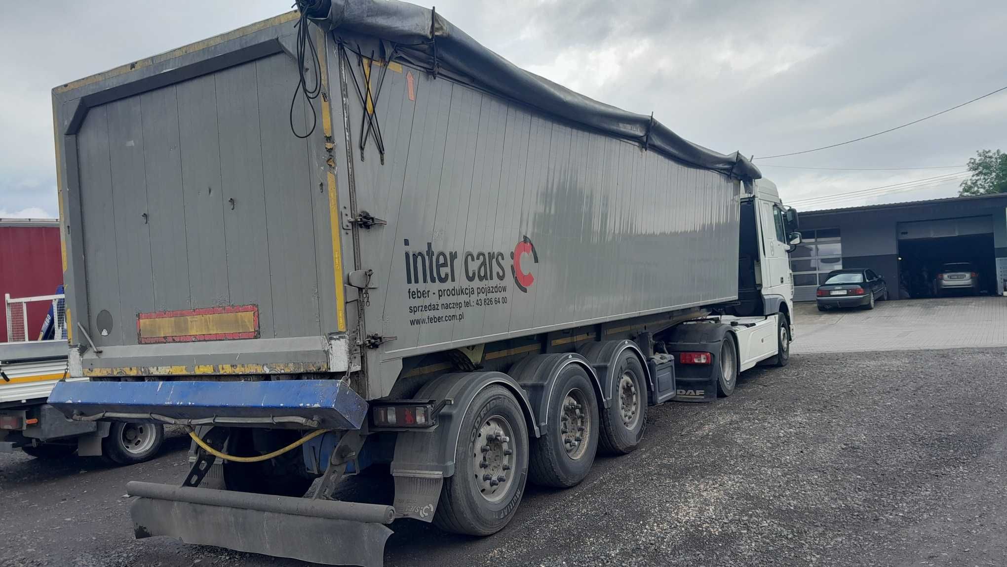 Daf XF 106 460 plus naczepa wywrotka 40 m3