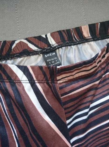 Spodnie, legginsy dzwony, r 36 Shein
