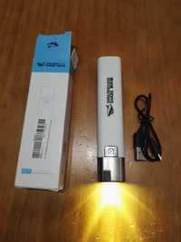 Lanterna Led Branca usb recarregável