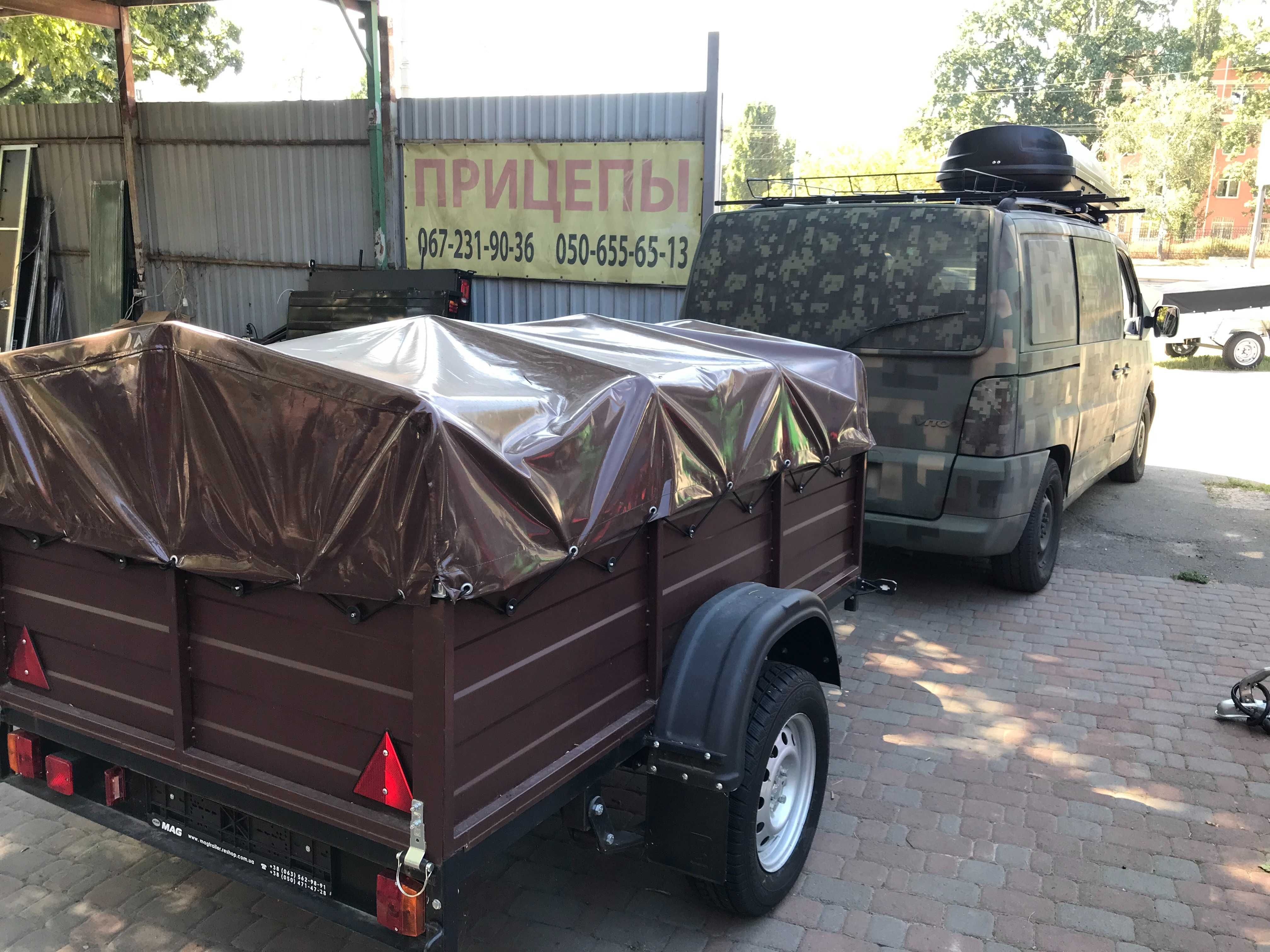Легковий причіп MAG 202 (1,32х2,2 ресора Волга)