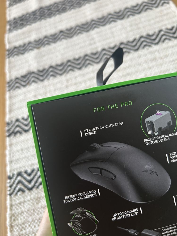 Mysz razer deathadder v3 pro