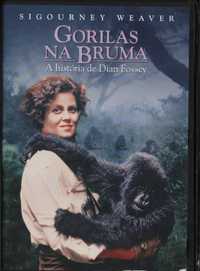 Dvd Gorilas Na Bruma - drama - Sigourney Weaver - extras