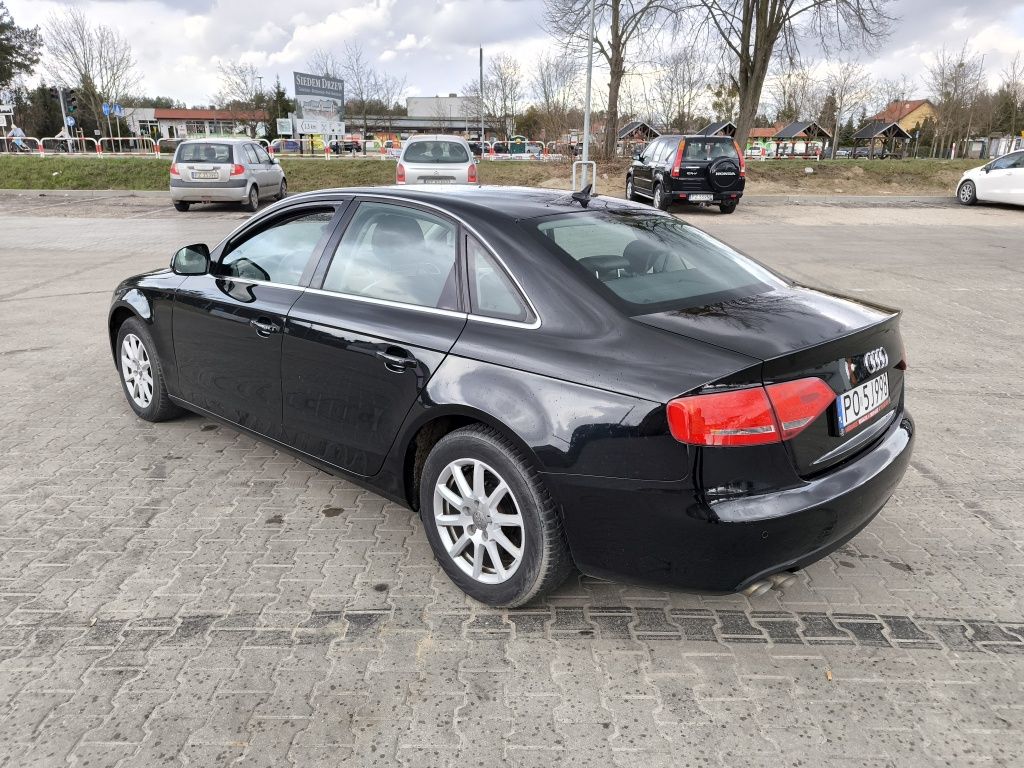 Audi A4 B8 08r sprawny zadbany opłacony skóry Gwarancja Pisemna!