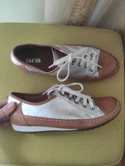 Кросівки Ara мокасини хайтопи натуральна шкіра