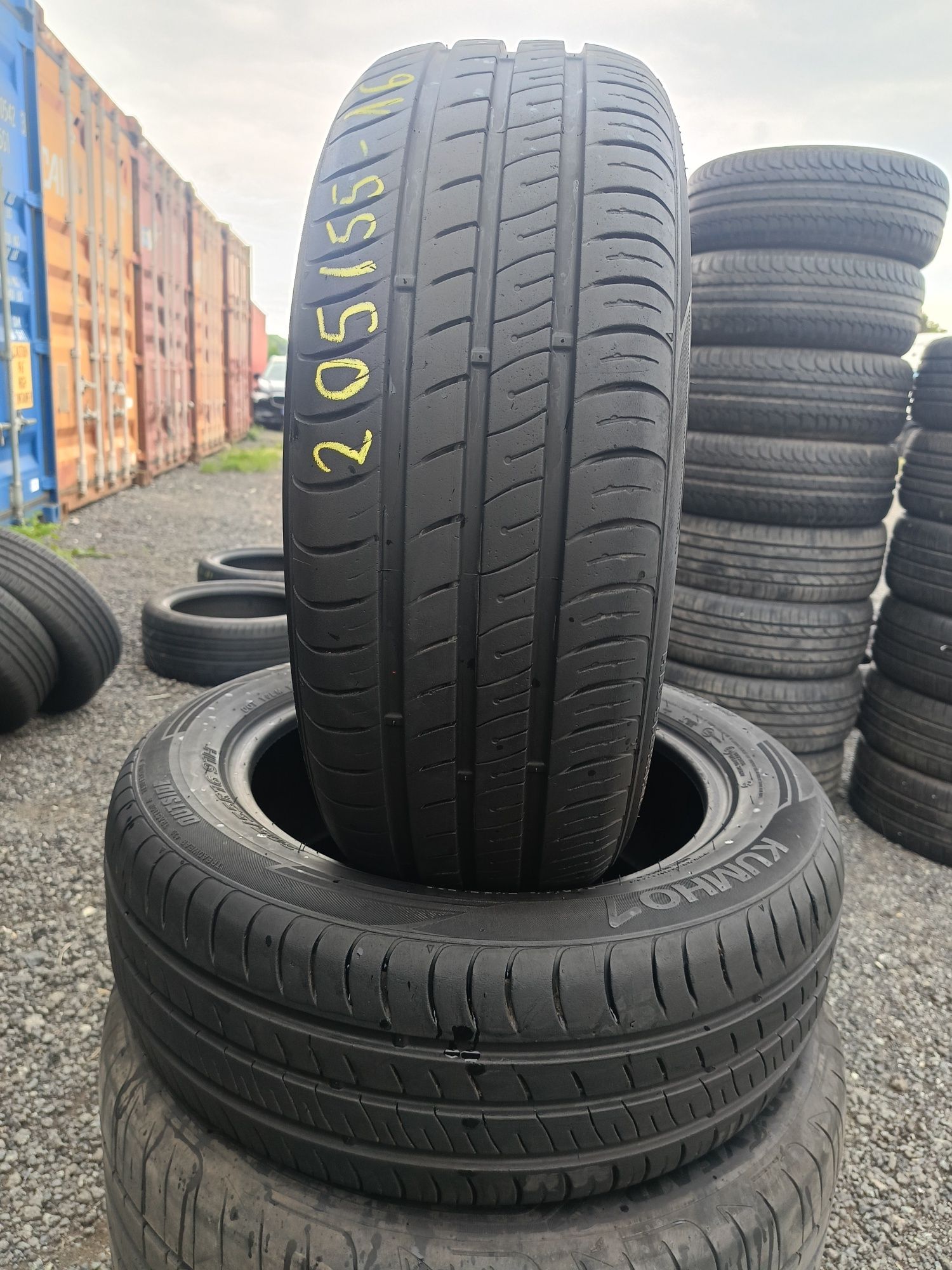 Opony Letnie Kumho 205/55-16 Cena za 2 Sztuki