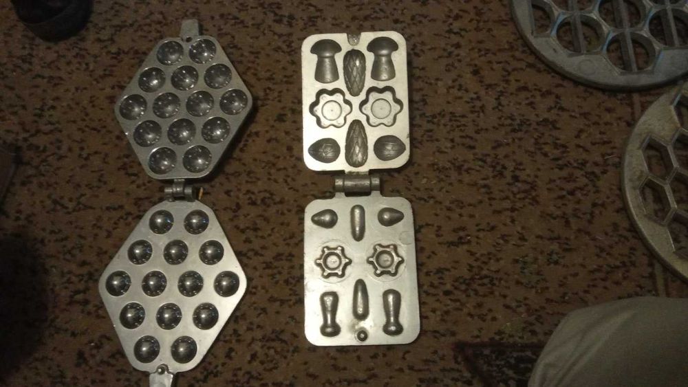 Форми Барашек,Рибка,печива,пирогів,пельменів та вареників,радянські.