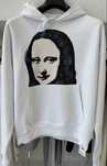 Off White худи с принтом Mona Lisa