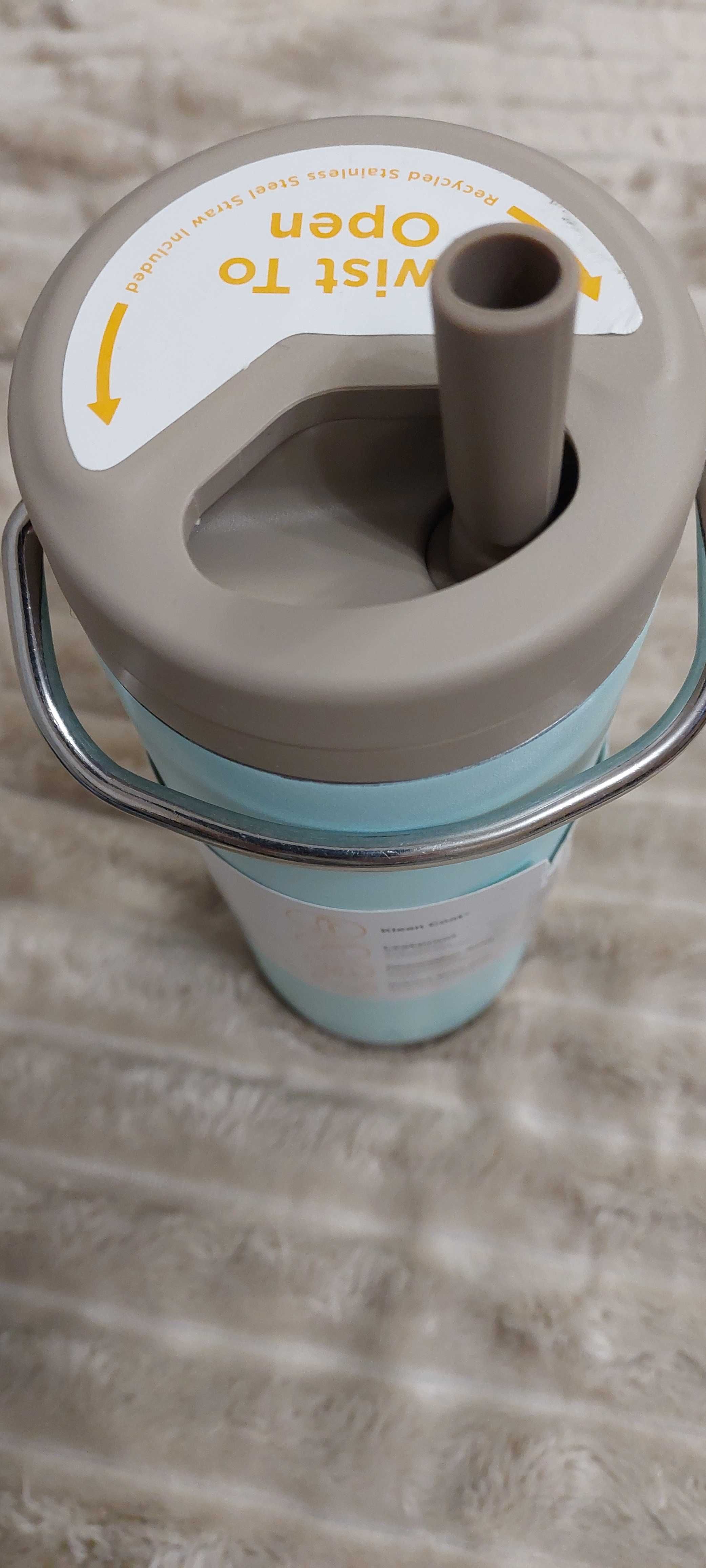 Butelka termo Klean Kanteen 473 ml zielona