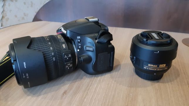Nikon D5100 kit 18-105 и Nikon AF-S 35mm f/1.8G DX